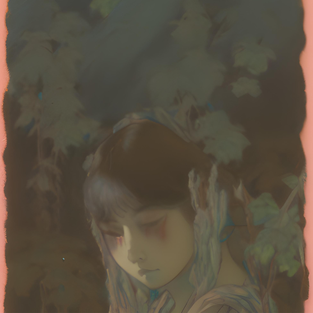 荒廃した風景と飢えに苦しむ人の姿を描いています。この絵画では、絶望と希望の狭間に立つ社会の姿が表現されています。